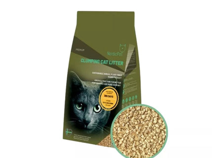 Clumping Annual Plant Fiber Litter for Pets, 5 L