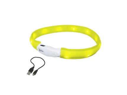 Visible S Luminous Collar, Yellow, 25mm, 40cm