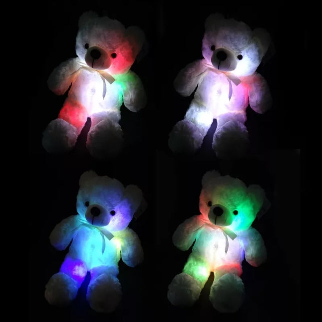 Šviečiantis pliušinis meškiukas