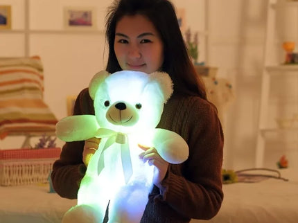 Šviečiantis pliušinis meškiukas