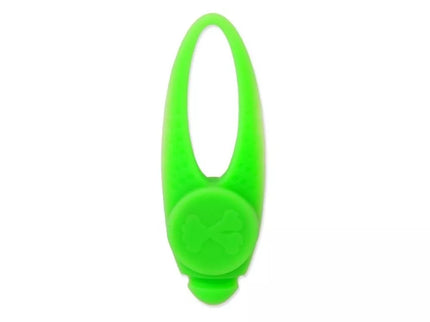 Šviečiantis silikoninis pakabukas šunims, žalias