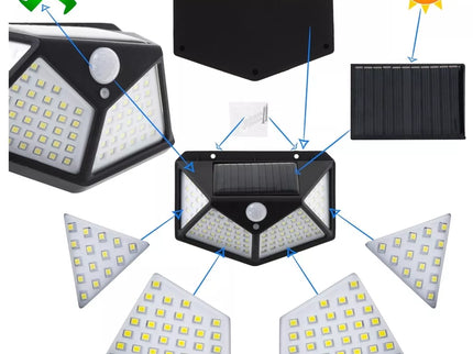 Šviestuvas Su Saulės Baterija