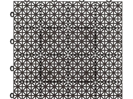 Terasų plytelės, 4vnt. (RUDA)