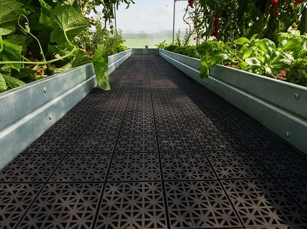 Terasų plytelės, 4vnt. (RUDA)