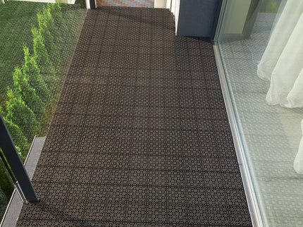 Terasų plytelės, 4vnt. (RUDA)