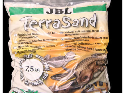 JBL TerraSand Natural White sand for terrariums 7.5 kg
