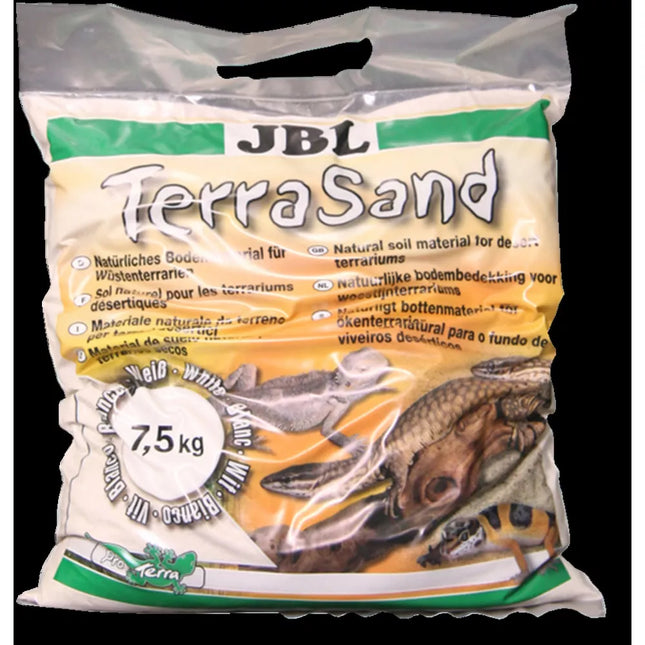 JBL TerraSand Natural White sand for terrariums 7.5 kg