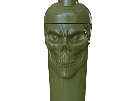 The Curse! Skull shaker 700 ml. (plaktuvė) Military Green