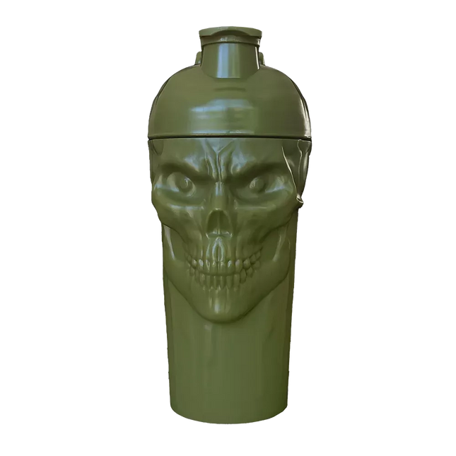 The Curse! Skull shaker 700 ml Military Green