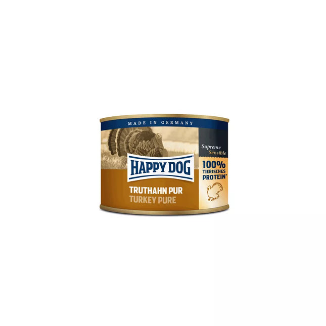 Happy Dog Turkey Pure Wet Food for Dogs, 200 g