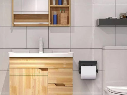 Tualetinio popieriaus laikiklis (juodas)