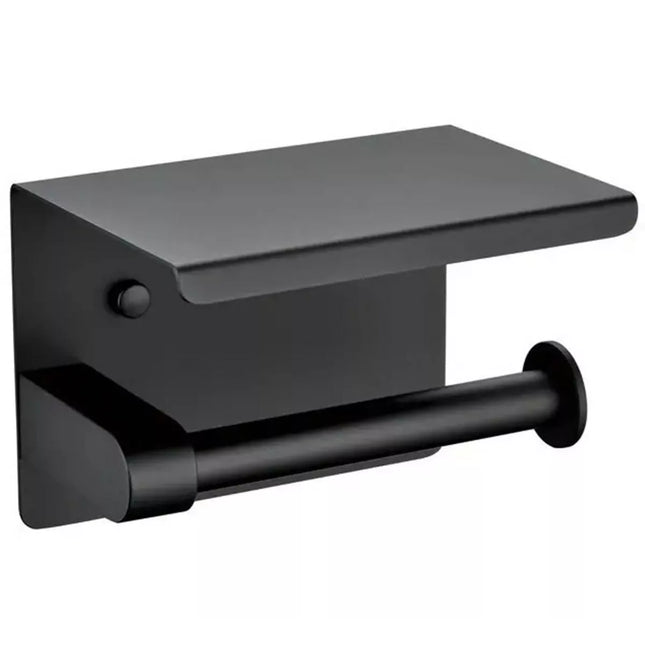 Tualetinio popieriaus laikiklis (juodas)