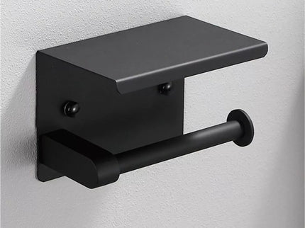 Tualetinio popieriaus laikiklis (juodas)