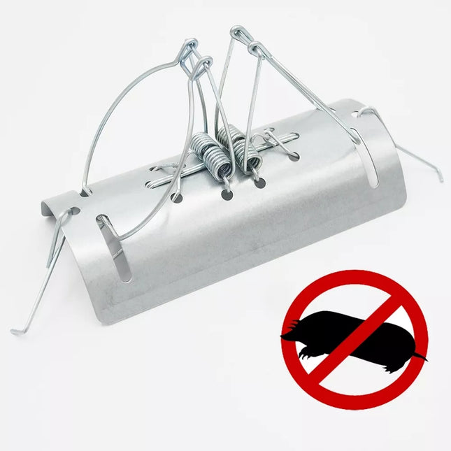 Tunnel-type mole traps