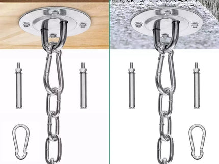 Tvirtinimo rinkinys sūpynėms, hamakui