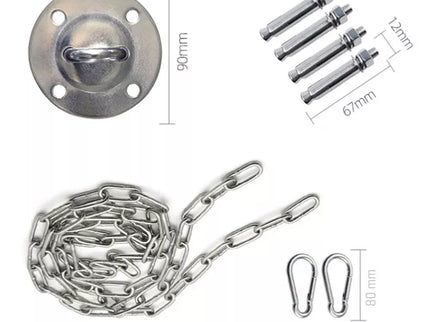 Tvirtinimo rinkinys sūpynėms, hamakui