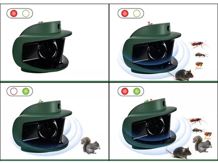 Ultrasonic rodent repellent