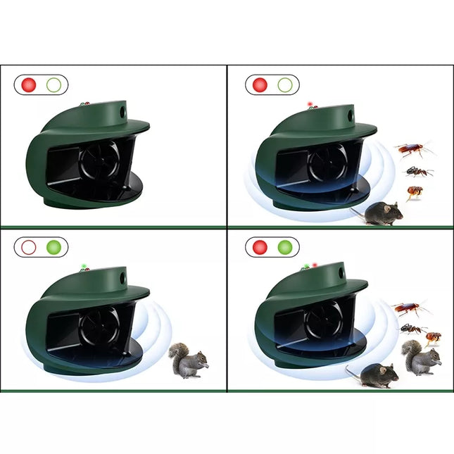 Ultrasonic rodent repellent