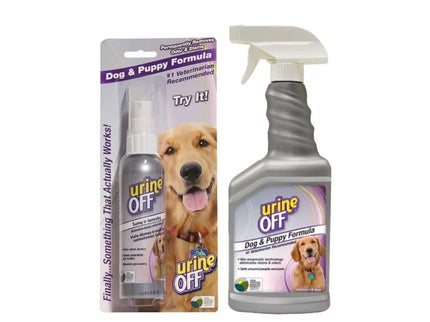 Urine Off Dog & Puppy Formula Odor & Stain Remover for Dog Urine, 118 ml