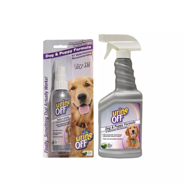 Urine Off Dog & Puppy Formula Odor & Stain Remover for Dog Urine, 118 ml