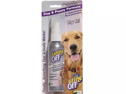 Urine Off Dog & Puppy Formula Odor & Stain Remover for Dog Urine, 118 ml