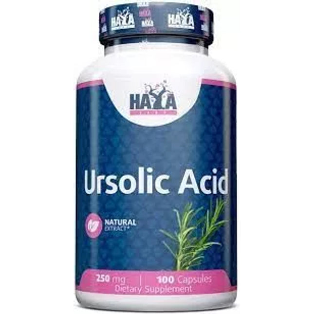 Haya Labs Ursolic Acid (from rosemary leaf extract) 100 caps.