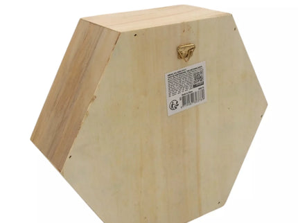 Vabzdžių namelis iš medžio (šešiakampis)