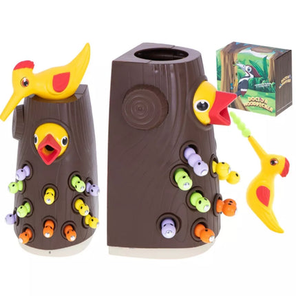 Vaikiškas interaktyvus žaidimas „Paukštis medyje“