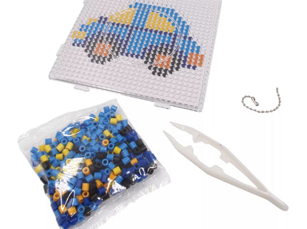 Vaikiškas karoliukų rinkinys „Automobilis“