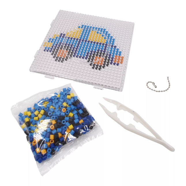 Vaikiškas karoliukų rinkinys „Automobilis“