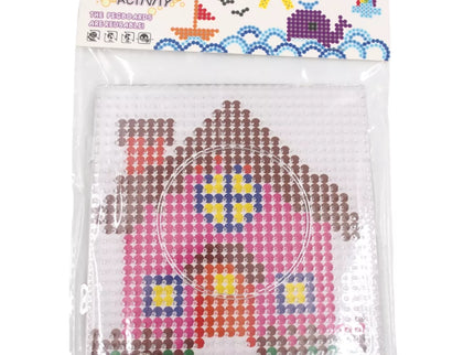 Vaikiškas karoliukų rinkinys „Namelis“