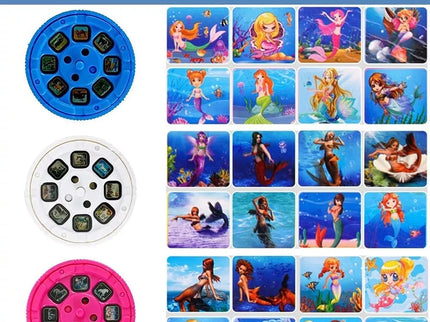 Vaikiškas projektorius "Mermaid"