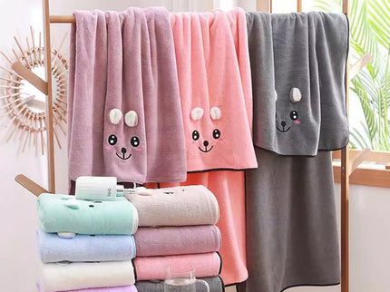 Vaikiškas rankšluostis, 70x140 cm - Balta