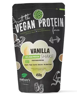Organic Plant Protein Shake 70%, 450 g - Nature's Finest