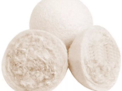 Vilnos kamuoliukai skalbinių džiovyklėms 3 vnt.