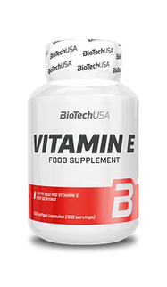 Biotech VITAMIN E, 100 caps.