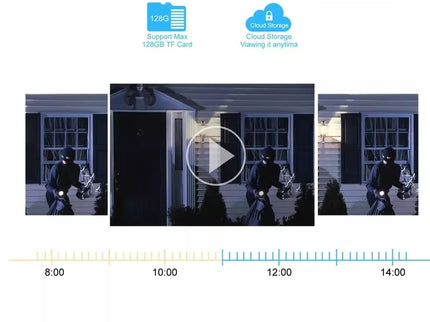 WIFI lauko kamera 350°/90° vaizdu