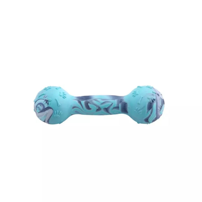 Vanilla-Scented Dog Dumbbell Toy, 14 cm