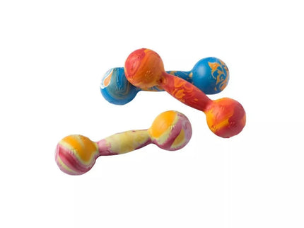 Vanilla-Scented Dog Dumbbell Toy, 14 cm
