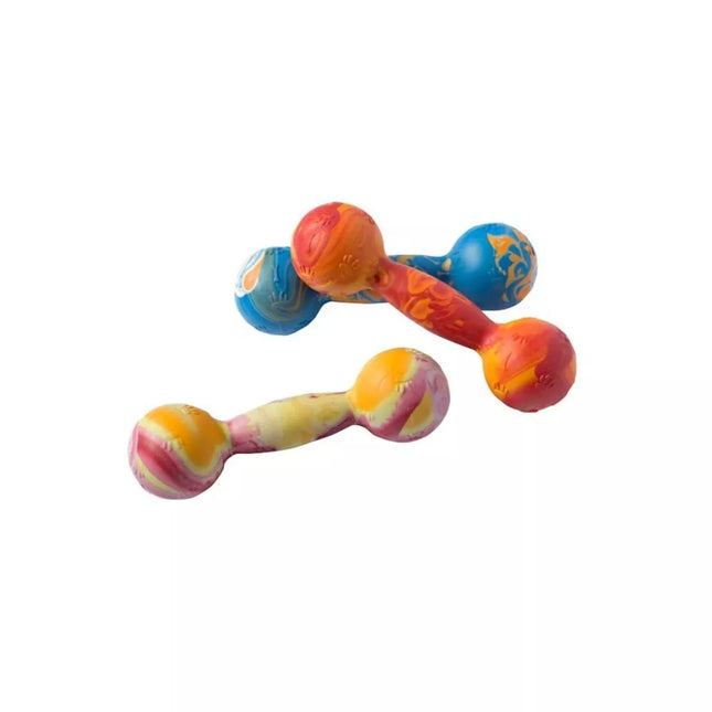 Vanilla-Scented Dog Dumbbell Toy, 14 cm