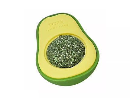 Žaislas katėms Avokadas su katžole, 4,5x3,5x6 cm