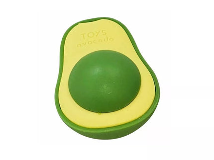 Žaislas katėms Avokadas su katžole, 4,5x3,5x6 cm