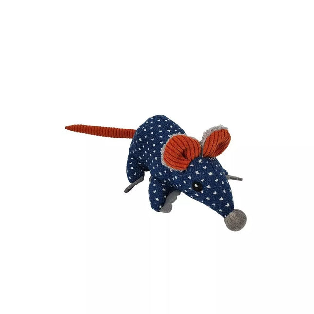 Plush Cat Toy Mouse with Catnip, 28 cm