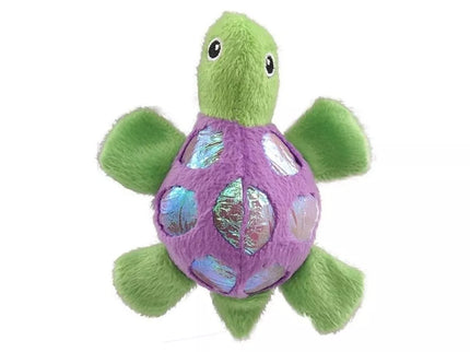 Magic Cat plush turtle toy with catnip, 11 cm