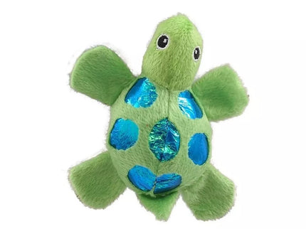 Magic Cat plush turtle toy with catnip, 11 cm