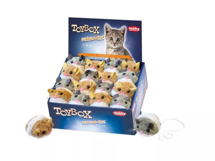 Žaislas katėms vibruojanti pelė