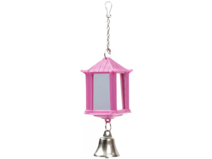 Bird Toy Mirror with Bell