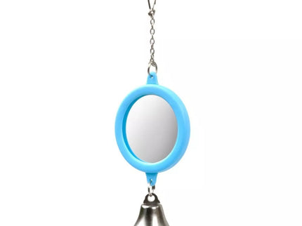Bird Toy Mirror with Bell