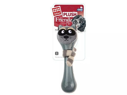 Žaislas šunims GiGwi Plush Friendz guminis meškėnas su šaliku