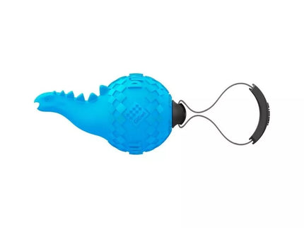 Žaislas šunims GiGwi Push To Mute Dinoball Apatosaurus dinozauras